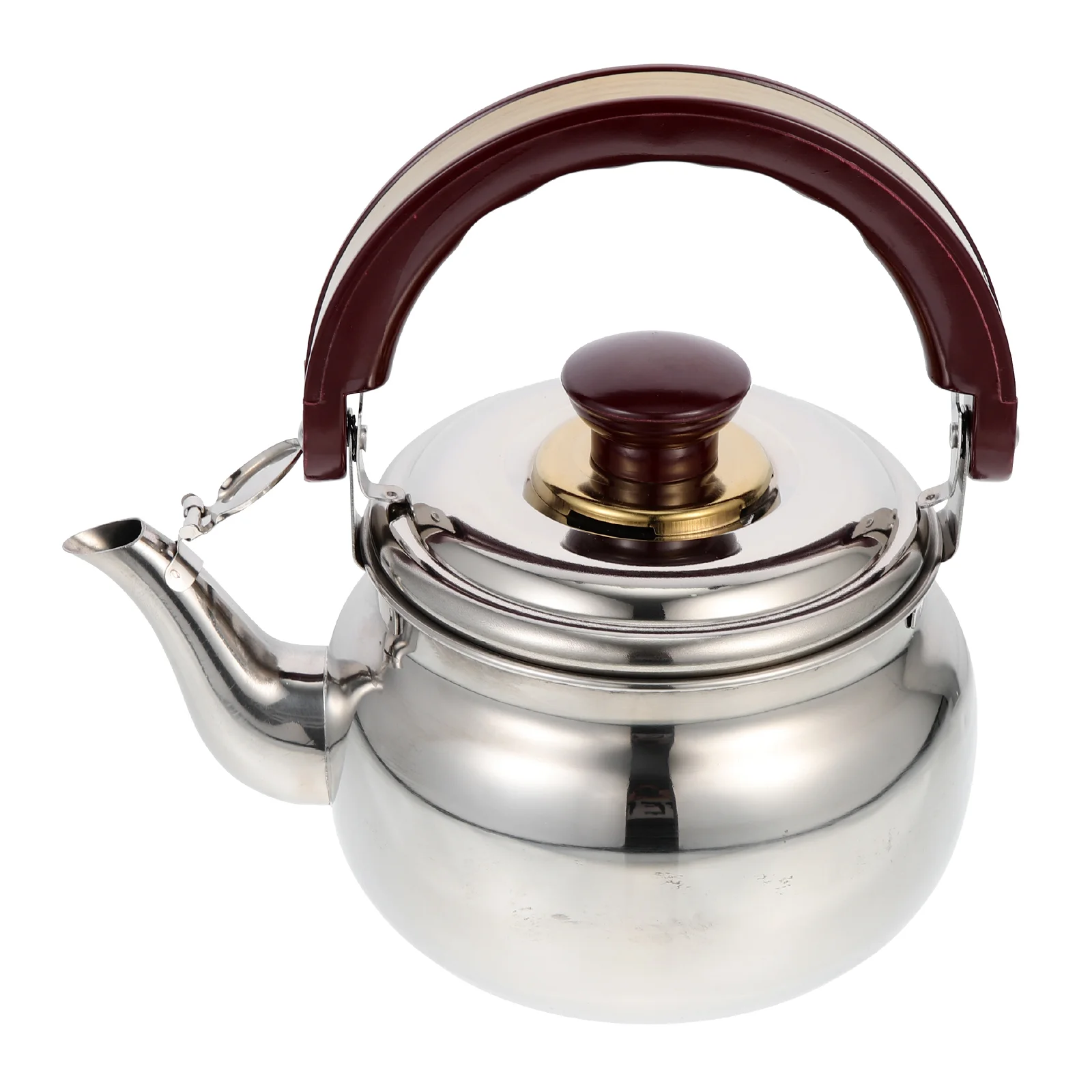 

Kettle Tea Teapot Stovesteel Stainlesswater Stovetop Boiler Pot Camping Electric Whistling Pots Induction Small Metal Kettles