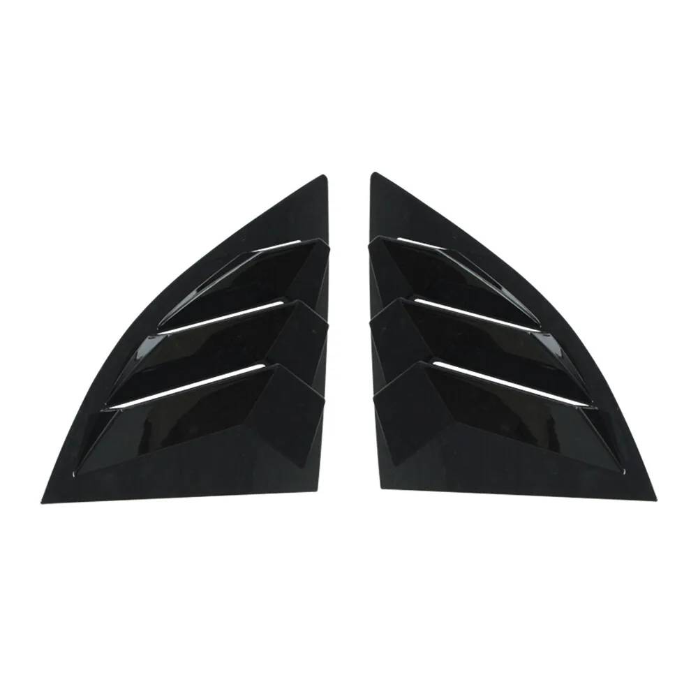 

Для Toyota Supra A90 A91 2019-2025 пара автомобильных заднего жалюзи, оконная боковая крышка, наклейка, вентиляционный совок, АБС-пластик, карбоновые аксессуары