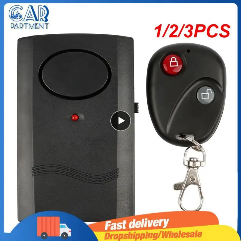 

1/2/3PCS Alarm For Motorcycle Motorbike Scooter Anti-Theft Alarm Security System Universal Wireless Remote Control 120db