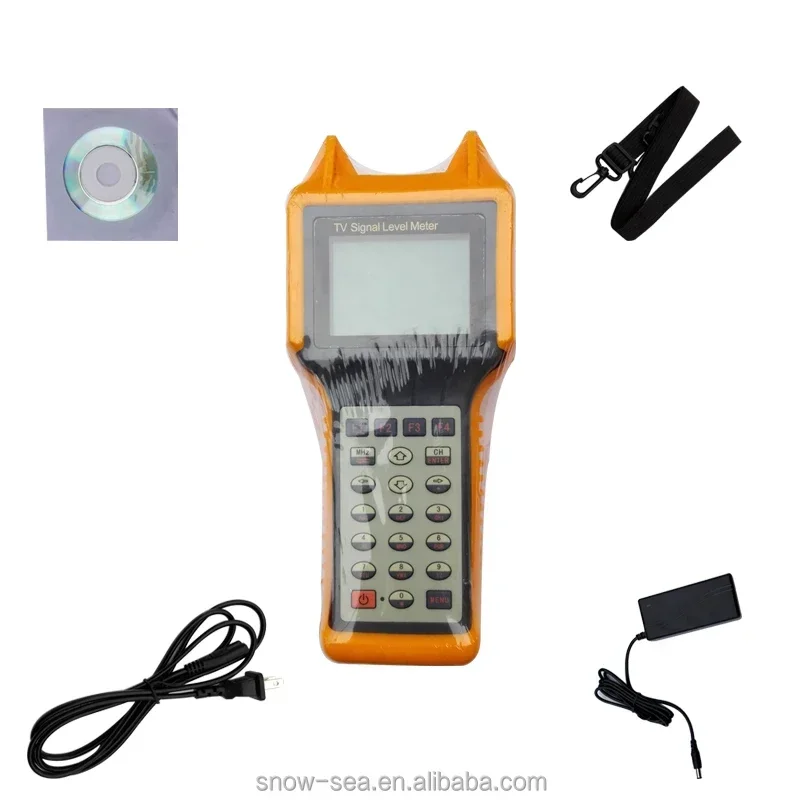 5 ~ 870 МГц 64QAM 256QAM CATV цифровой измеритель уровня сигналов с MER и BER
