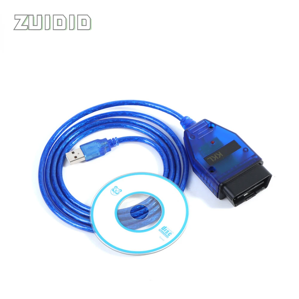 

Scanner Tool VAG409 For VAG Group OBD2 Car Diagnostiic Tool For VAG KKL 409.1 With CH340 Chip 409 Cable USB Interface