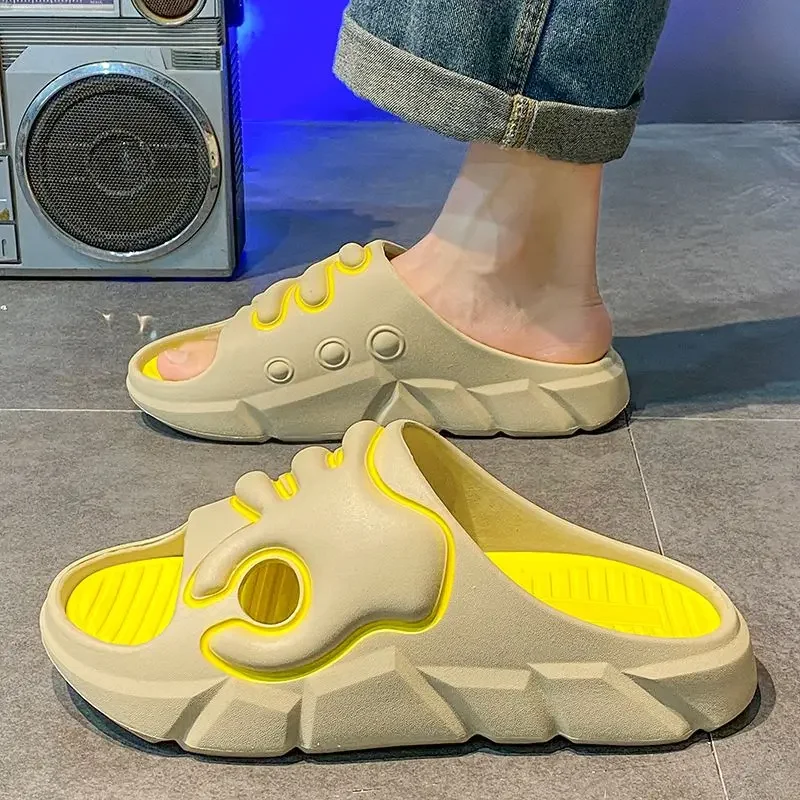 Мужские мягкие тапочки Eva мужская обувь на платформе Sabot сланцы Низкая цена