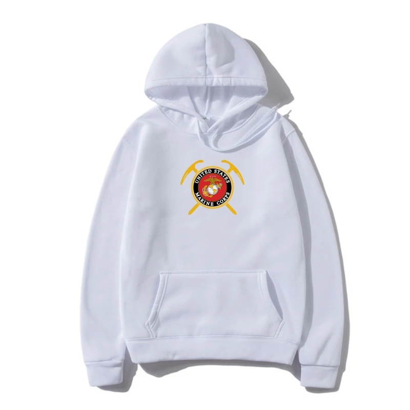 

Summer 2022 Warm Plus Autumn Casual Men Sweatshir Hoodynew Marine Corps Mountain Warfare Trainer Center Casual Outerwear Hoodys