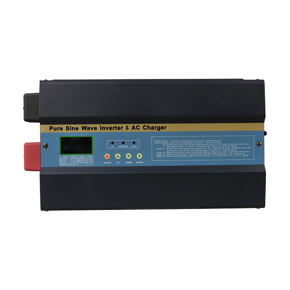 

High efficiency 1kw 1500w solar power inverter 2kw 3kw with MPPT controller 30A 50A for home use 12v 24v 48v 220v