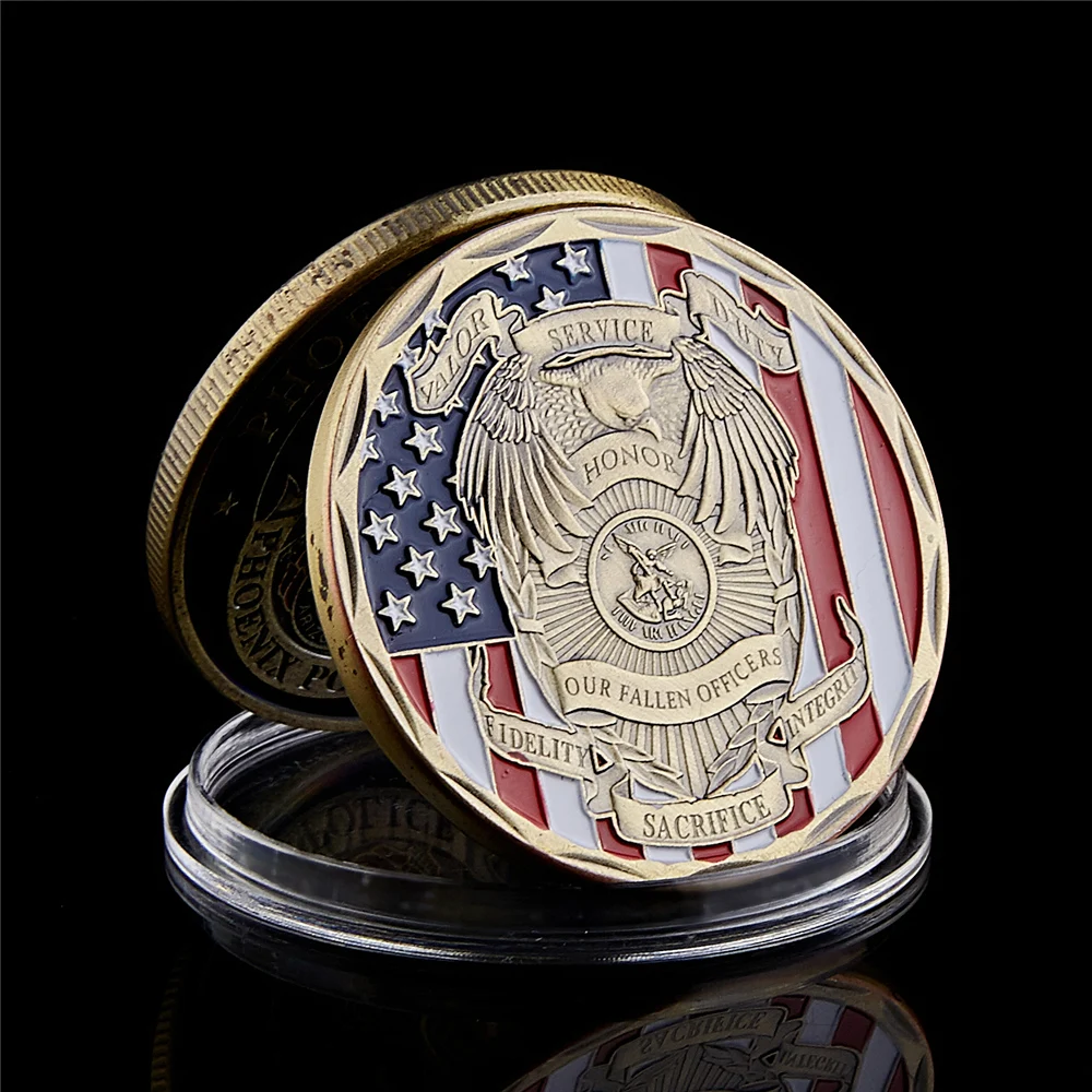 St Michael Archangel наш опавший покровитель чистый вызов коллекционные монеты