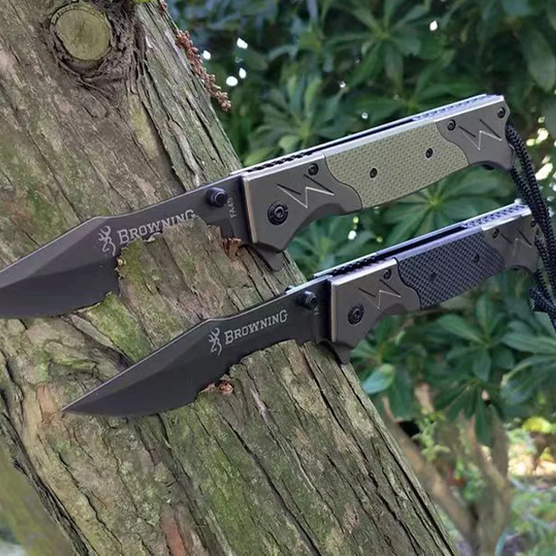 Стальной мини-складной нож для мужчин высокопрочный военный тактический