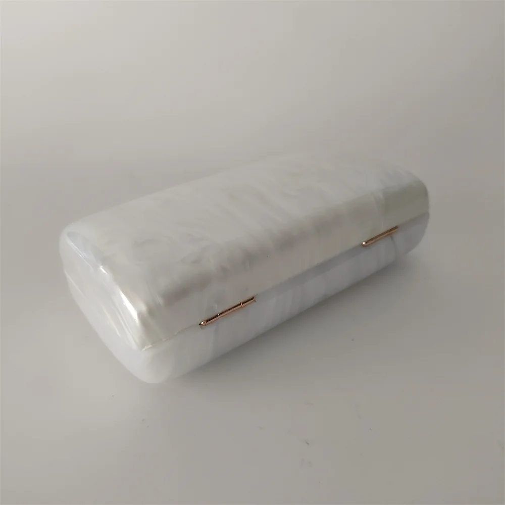 Женская акриловая сумочка в форме бочонка модный роскошный Вечерний Клатч