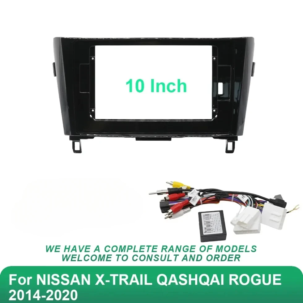 Для 2016 NISSAN QASHQAI/ 2014 X-TRAIL (10 1 дюйма) Автомобильный радиоприемник Fascias Android GPS MP5