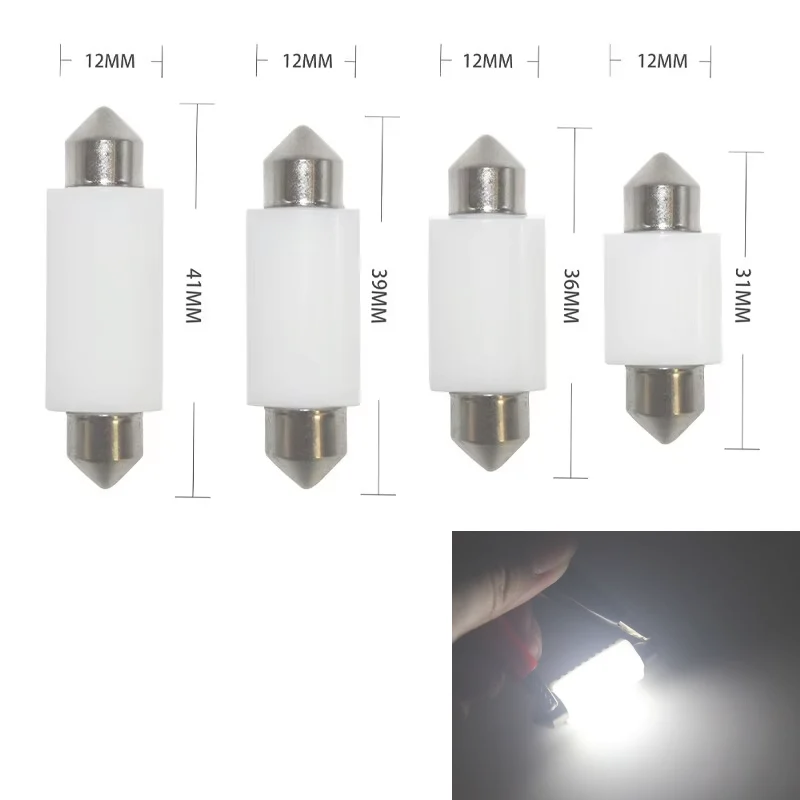 

C5W C10W LED Canbus Festoon Без Ошибок 31-41 Мм Автомобильная Лампа Для Чтения В Салоне Универсальная Лампа Для Номерного Знака