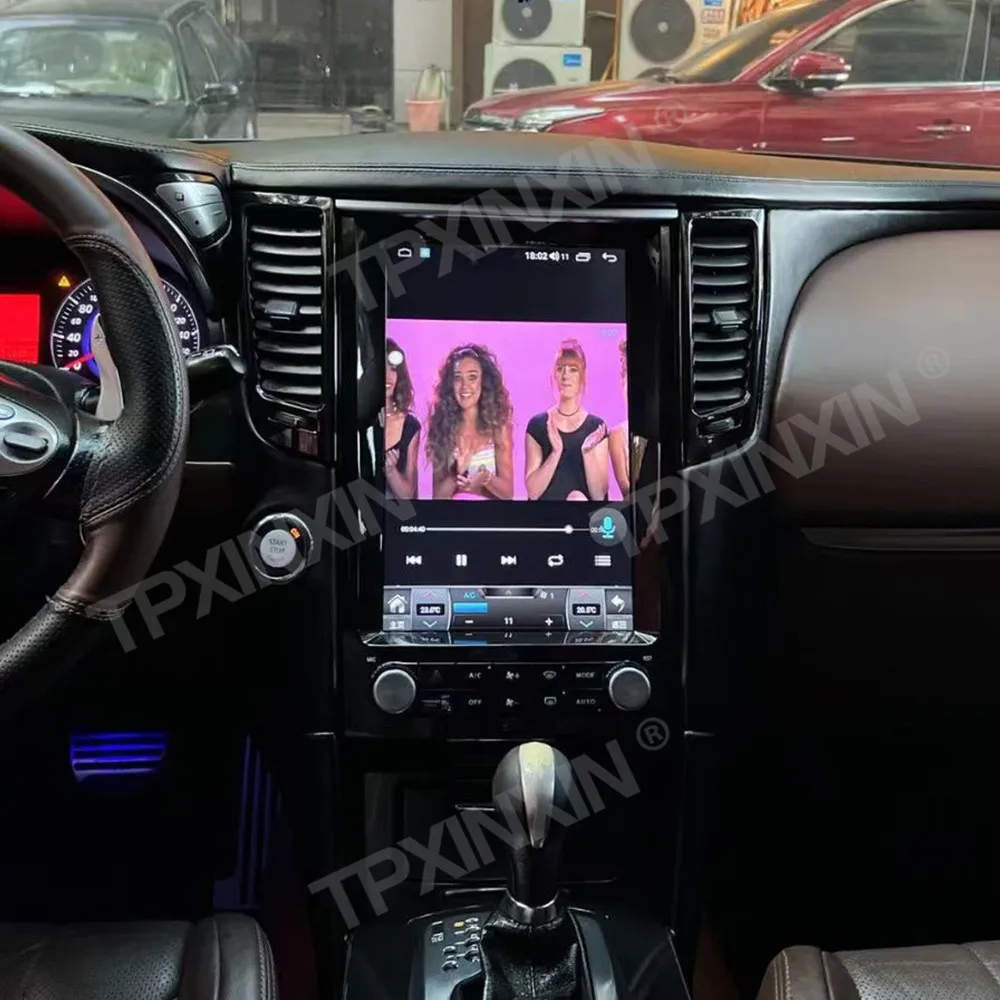 Головное устройство мультимедийный плеер для Infiniti FX25 FX30 FX35 FX37 QX70 2009-2016 Android 10 в