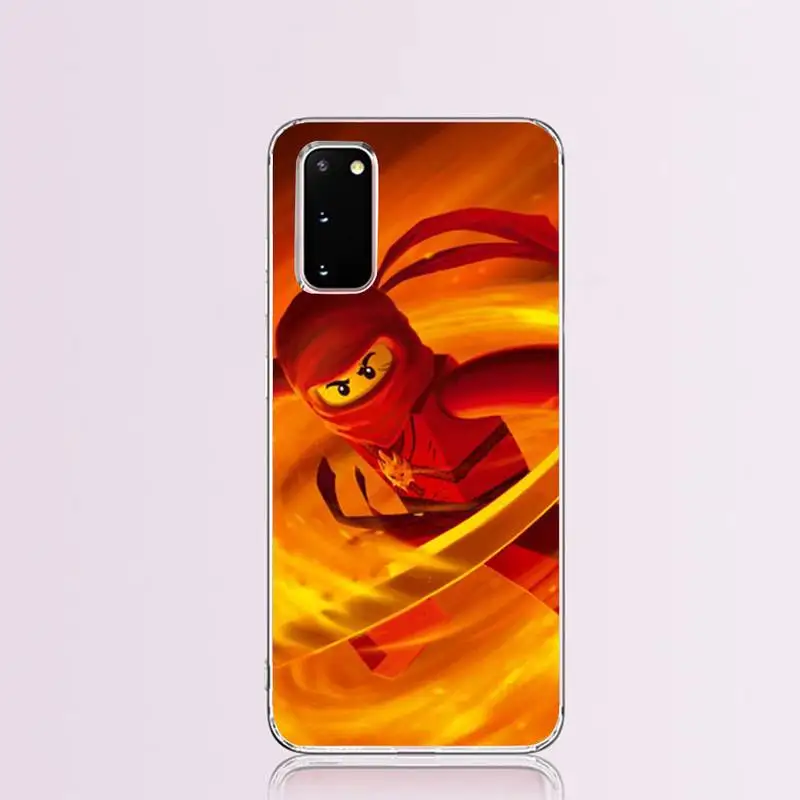 Игровой чехол для телефона Legoes Ninjagoes Samsung S6 S7 edge S8 S9 S10 lite S20 FE S21 Plus ultra |