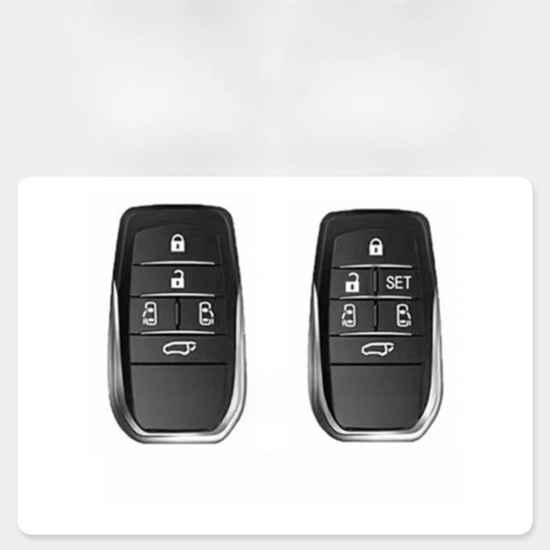 Фото Чехол для ключей Toyota Alphard/Sienna, прочный металлический защитный корпус с брелоком, противоударный и устойчивый к царапинам чехол для ключей №3