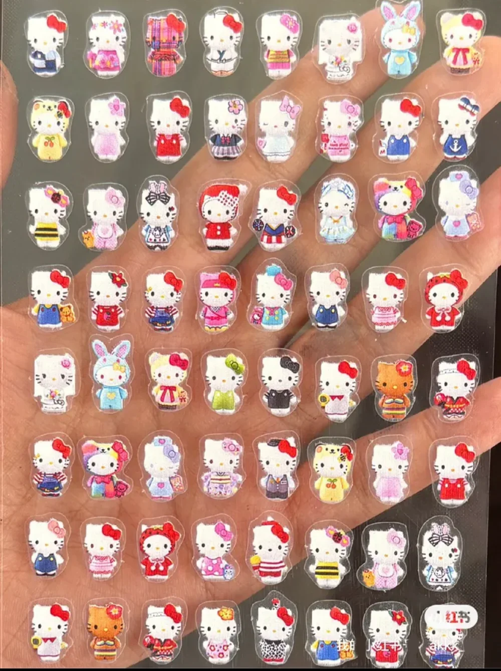 

Набор наклеек MINISO Kawaii Mymelody Pixel Death Hellokitty