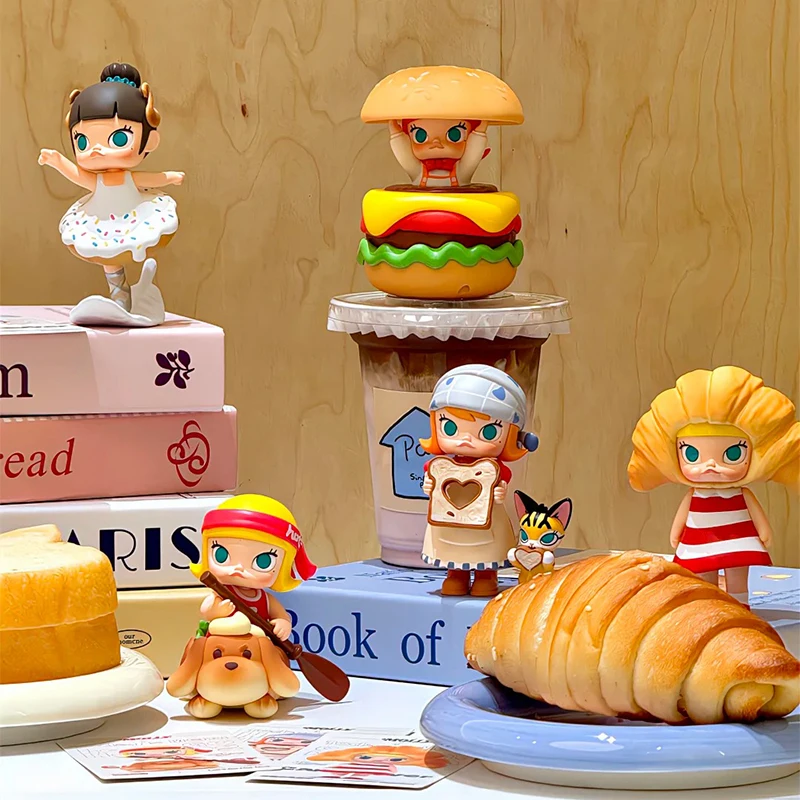2024 оригинальная новая фигурка Molly Baking Time серия Carb Lover коробка Breadhead кукла