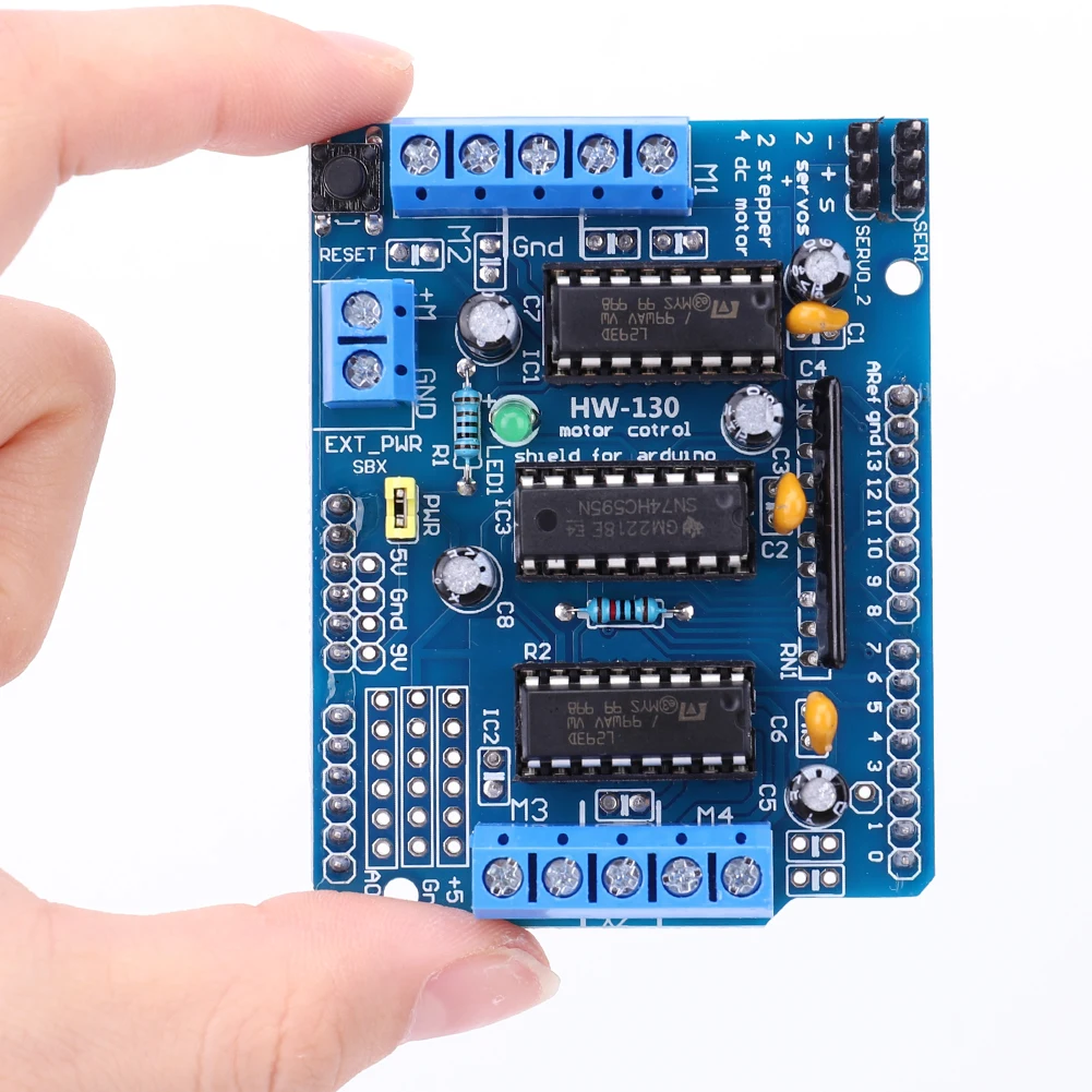 L293D модуль расширения щита привода двигателя 4 5-36 В 4-канальный экрана драйвера