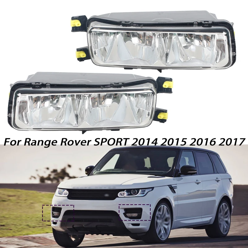 

Передняя противотуманная автомобильная светодиодная лампа для дневных ходовых огней, для Range Rover SPORT 2014 2015 2016 2017 LR033407 LR033406