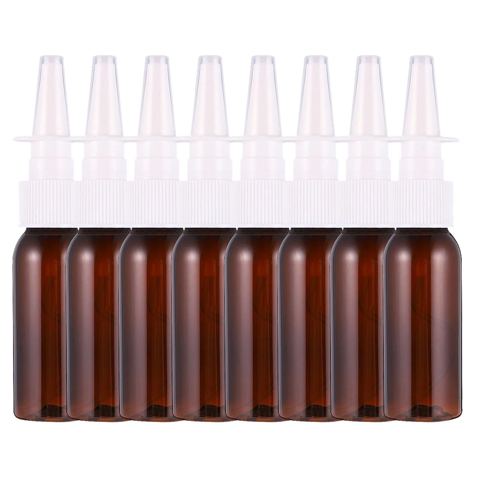 

Bottle Nasal Spray Empty Nose Sprayer Bottles Mist Pump Refillable Amber Sprayers Storagecontainer Fine Dispensercontainers