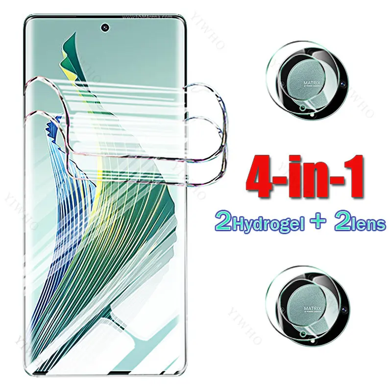 Мягкая Скрытая пленка Pelicula Hidrogel для Honor Magic 5 Lite, стекло для камеры, протектор экрана, Гелевая пленка для Honor Magic5 Lite 6,67 дюйма