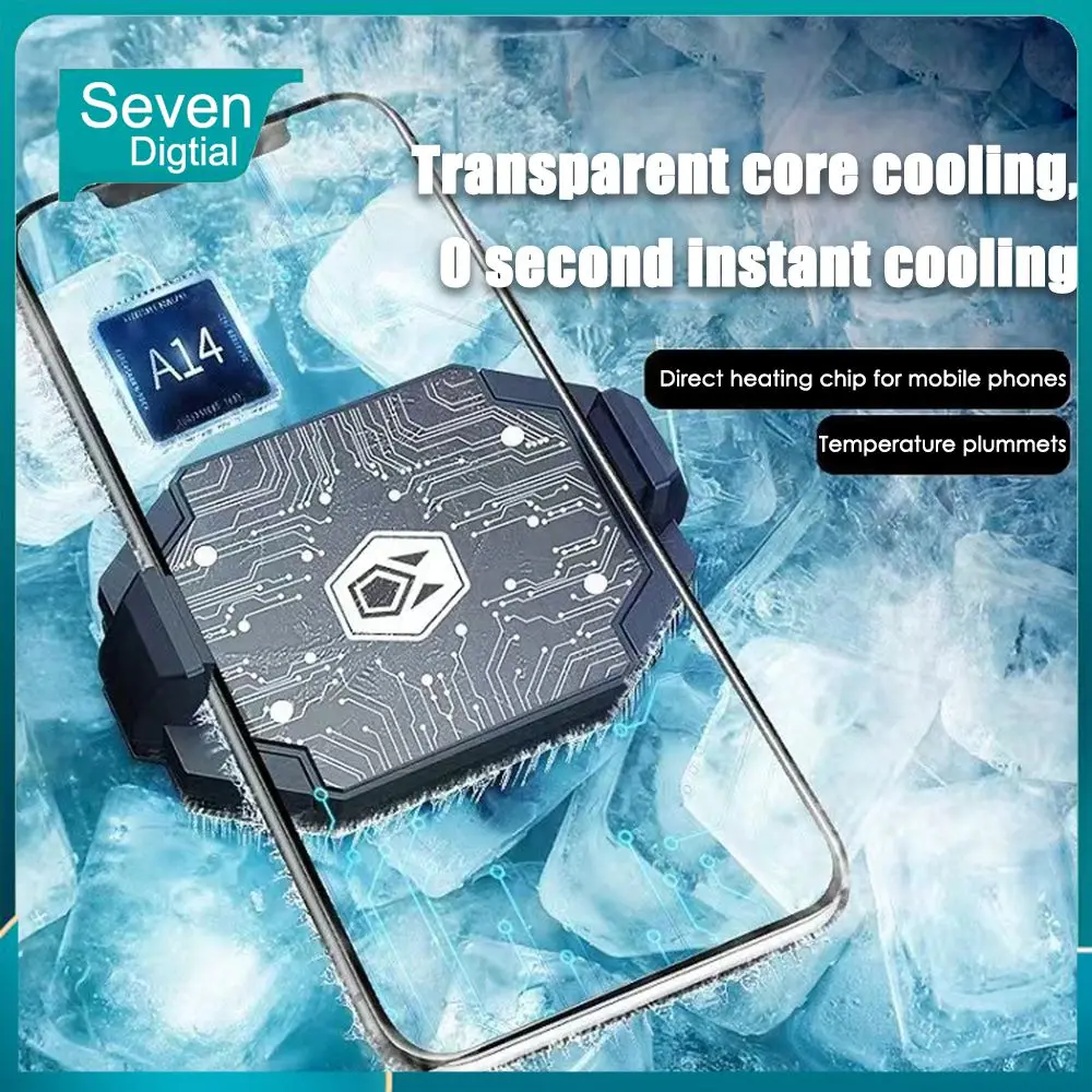 

Mobile Phone Radiator Mobile Phone Heat Sink Locked In Low Temperature Cool Feel Mobile Accessories Vibration Mode No Vibration