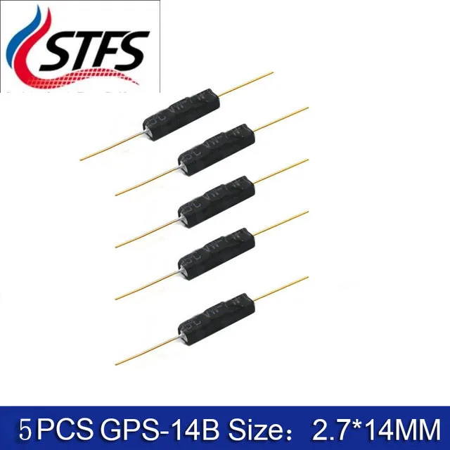 5 шт. N/O герконовый переключатель магнитный 2*14 мм нормально открытый индукционный