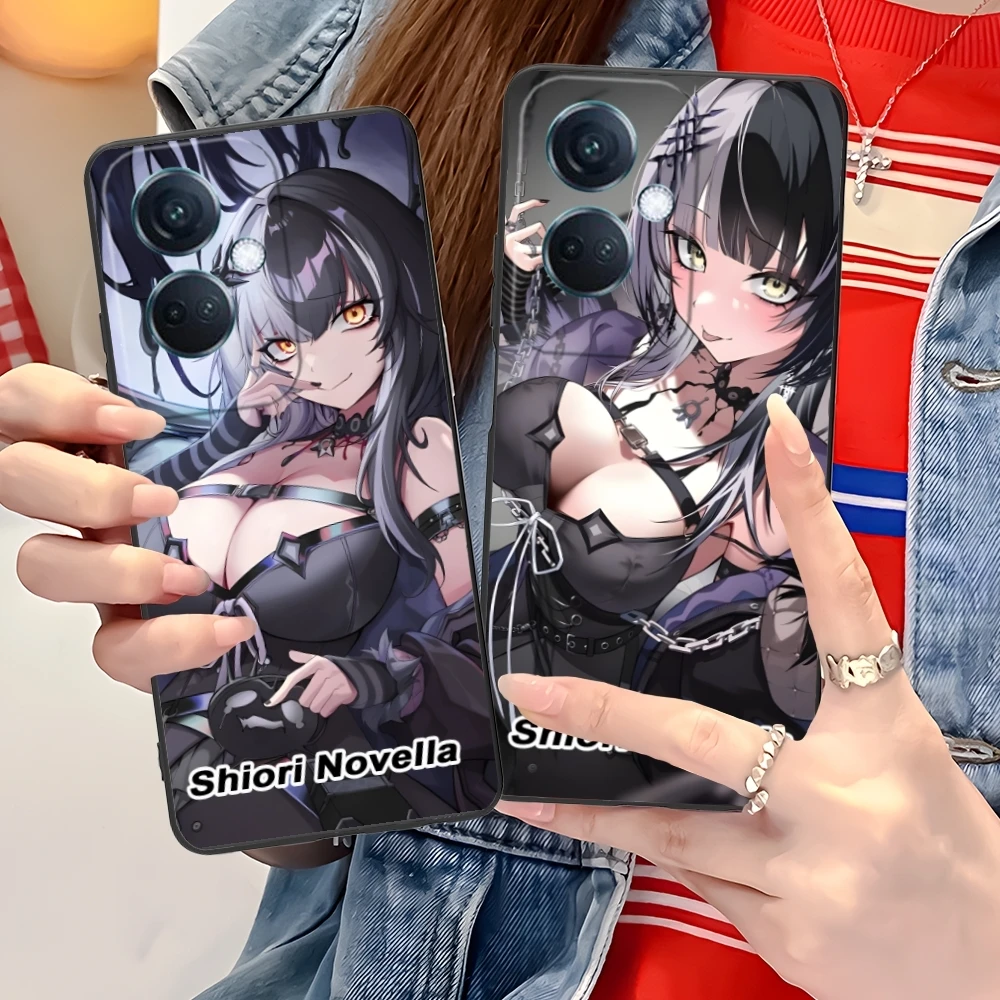 Fashion Shiori Novella Mobile Cell Phone Case for OPPO Find X5 X3 X2 A93 Reno 8 7 Pro A74 A72 A53 Black Soft Cover Shell