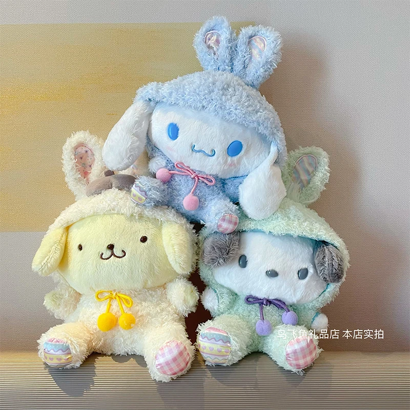 

Sanrio Милый Забавный Kuromi моя мелодия в длинной искусственной плюшевой игрушке милый аниме похвалак пуриновый плюшевый подарок на Рождество