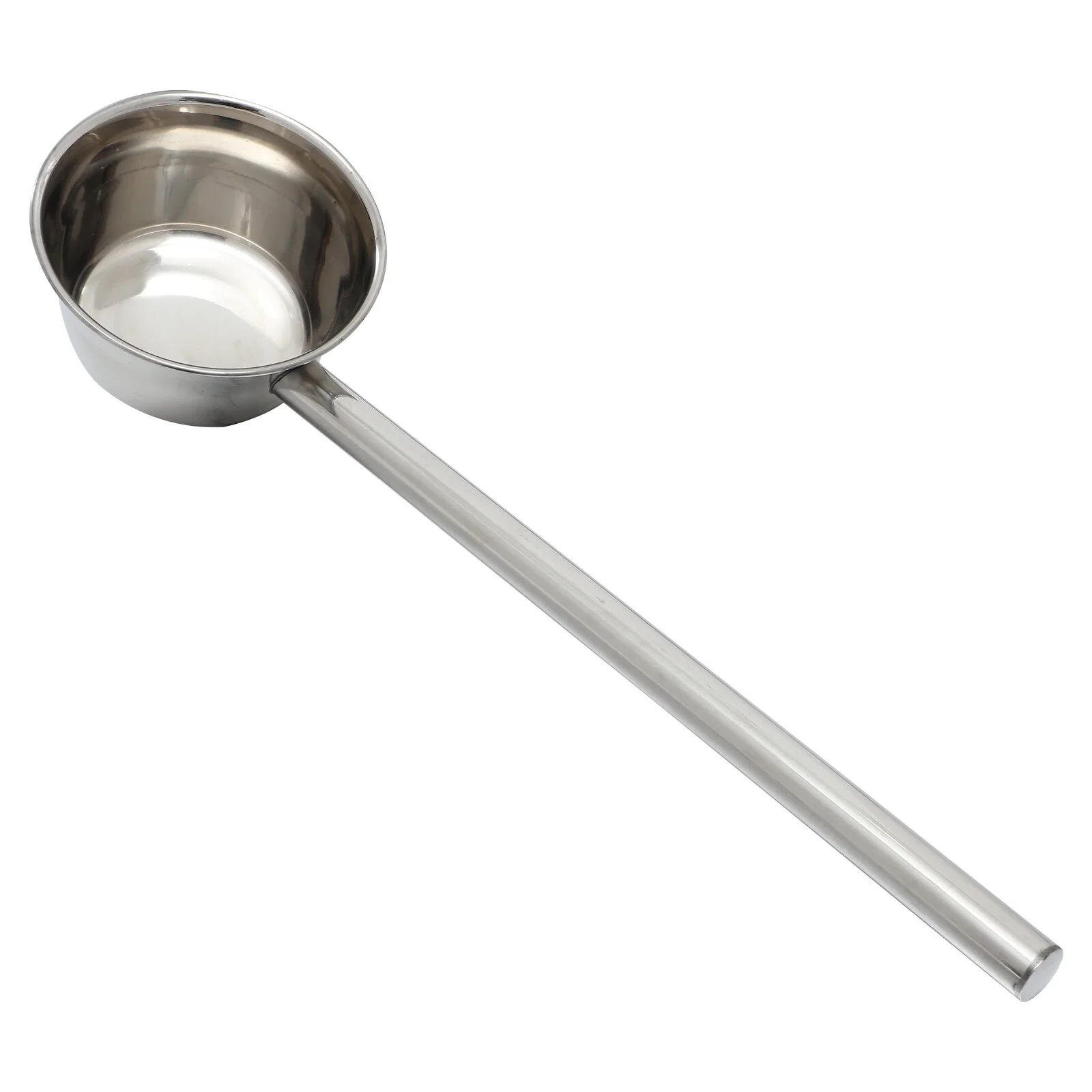 

Water Ladle Chinese Soup Spoons Bailer Tablespoon Long Handle Metal Watering Stainless Steel Baby Kitchen Ladles
