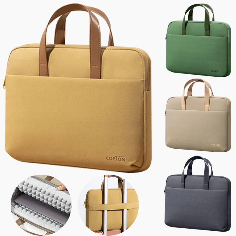 

Laptop Bag 13.3 14 inch for Macbook Air 13.6 Pro 13 14.2" Huawei Matebook Dell HP Lenovo ASUS Acer Shockproof Carrying Briefcase