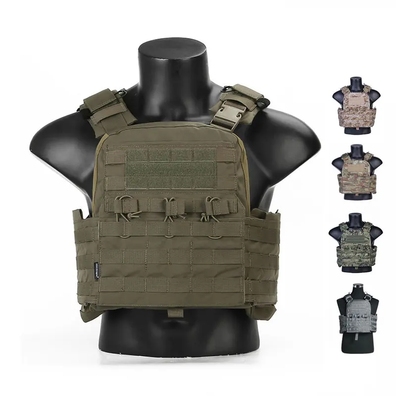 Emersongear CPC Tactical Vest Heavy Duty Body Armor Airsoft Army Military Combat Plate Carrier MOLLE Harness Protective Gear