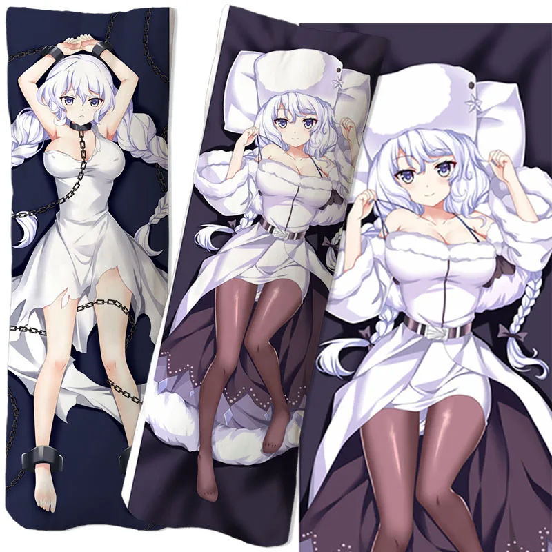 

50X150cm Japenese Anime Body Pillow Cover St. Louis cosplay Azur Lane Dakimakura Luxury Handle two Sided Print Pillowcase waifu