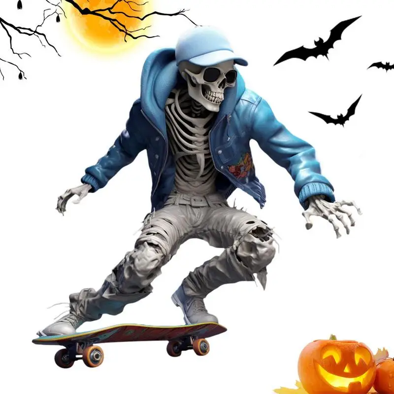 

Cool Skeleton Figurines Mini Figurines Skull Collectibles Resin Statues For Halloween Decorations Skull Collectibles Birthday