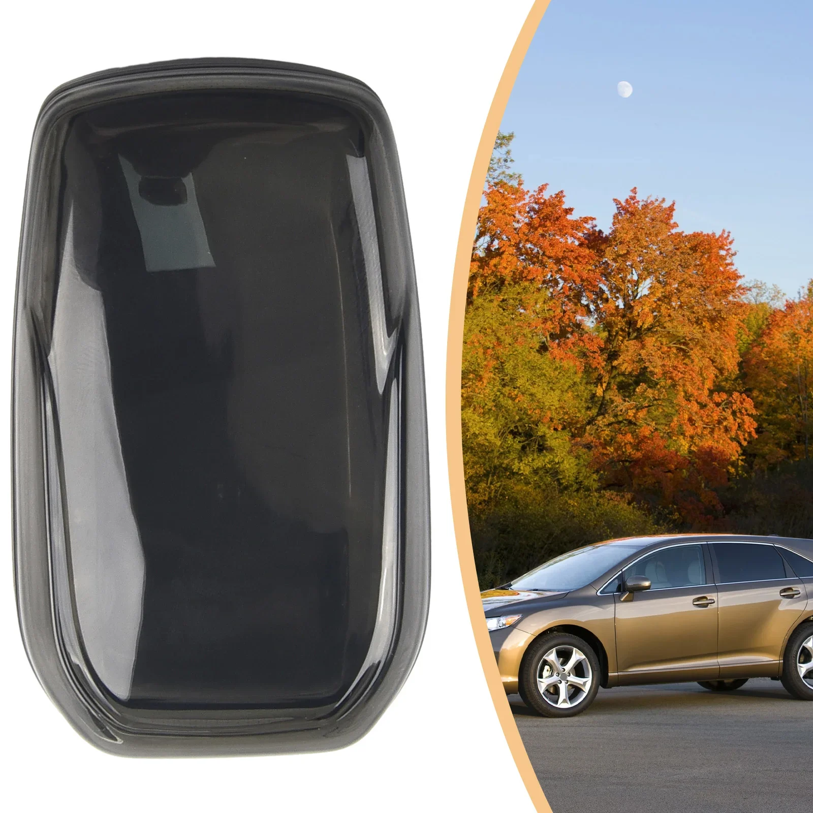 1 шт. чехол для автомобильного брелока из ТПУ прозрачный черный Toyota Sienna Venza Hilux
