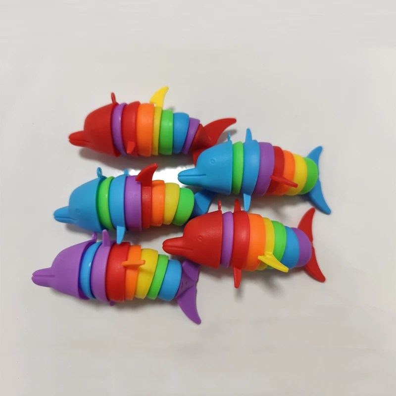 Цветная игрушка лобстерт, шарнирная Гибкая 3D игрушка-антистресс для всех возрастов, рельефные игрушки для детей (art.: 3920c86e475ee) - 3920c86e475ee