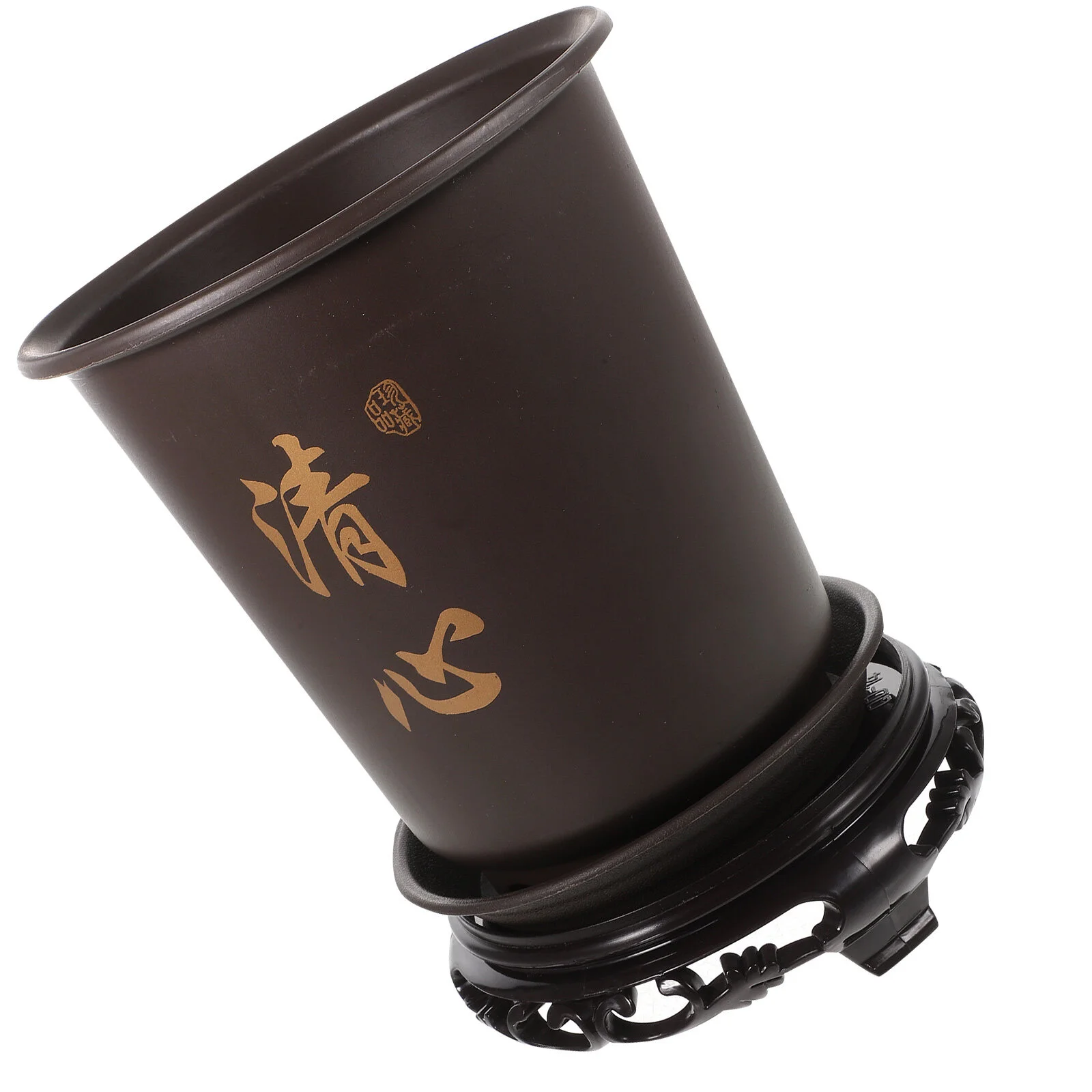 

Track Orchid Planting Pot Plastic Flower Storage Rounded Pots Garden Flowerpots