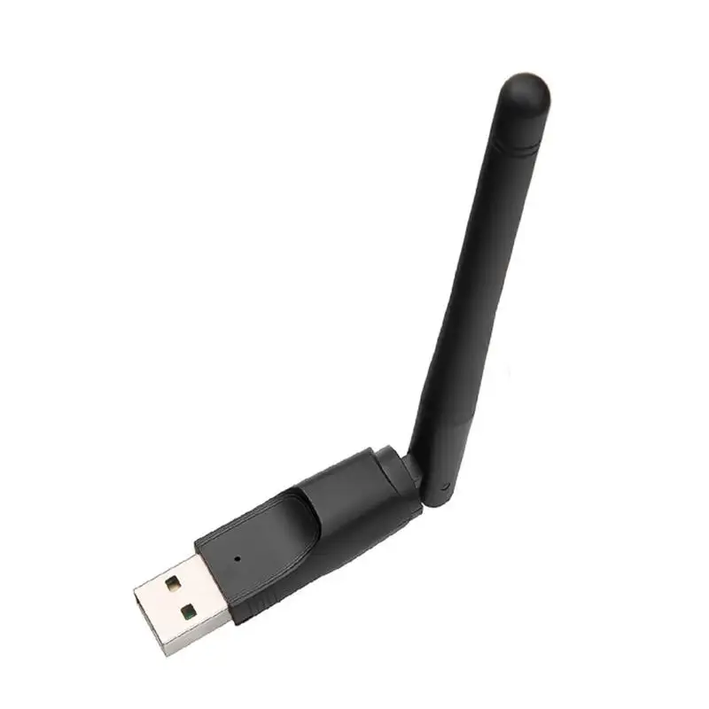 

WiFi Wireless Network Card USB 2.0 150M 802.11 B/g/n LAN Adapter With Rotatable Antenna For Laptop PC Mini Wi-fi Dongle