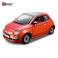 bburago 132 scale 2007 fiat 500 alloy luxury vehicle diecast cars model toy collection gift