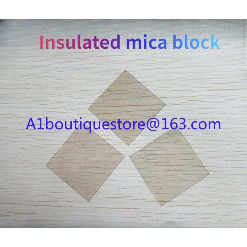 10 шт. прозрачный лист из натуральной слюды изоляционная слюда 40*40/50*50*0 1 мм высокая