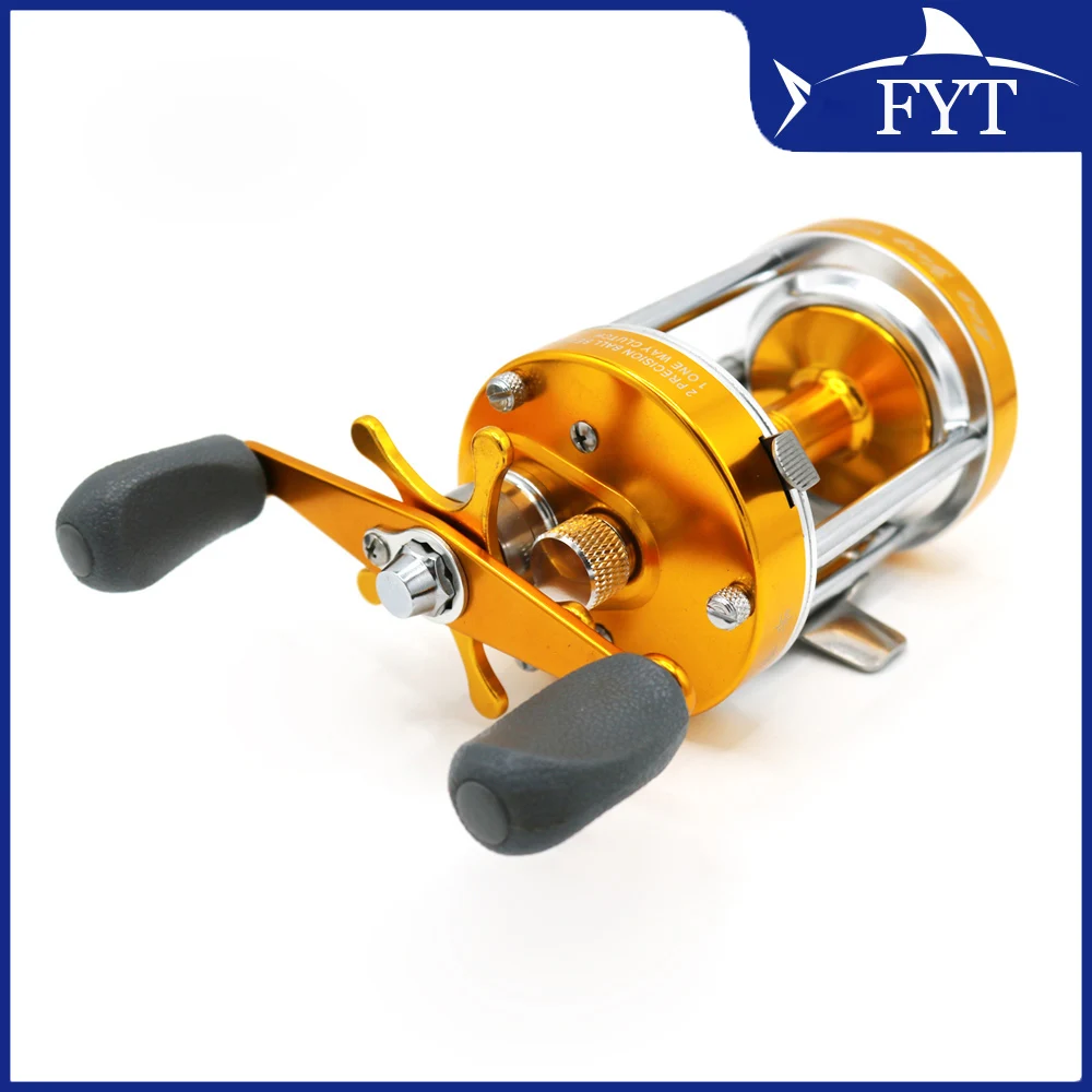 Полностью металлические шарикоподшипники 2 + 1BB правосторонний барабан катушка