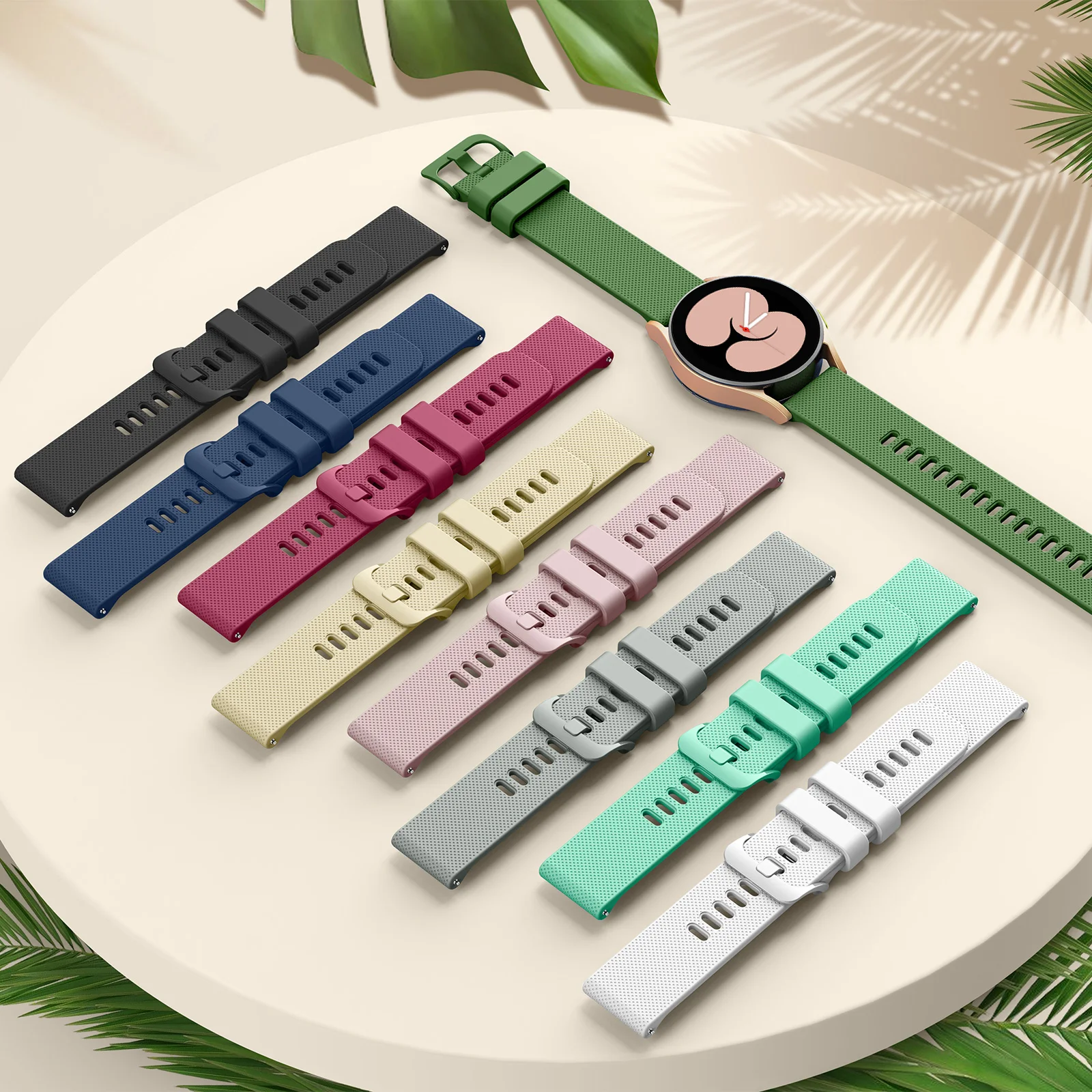 Watch Strap for Haylou RS4 Plus/LS02/ RS4 LS12 Band Watchband Bracelet Wristband for Xiaomi Mibro Lite/Mibro Color Air Strap