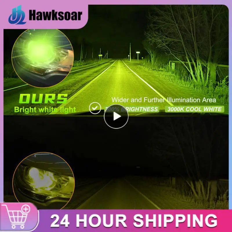 

Cyan Lemon Light Lime Light Led Bulb Portable Car Headlights High Brightness Durable Car Lights Led Headlights Car Supplies Z3