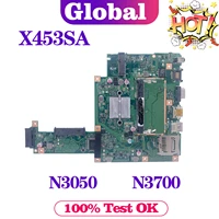 kefu x453s mainboard for asus x453sa p453sa laptop motherboard n3050 n3700 ddr3l rev2 0 main board test ok