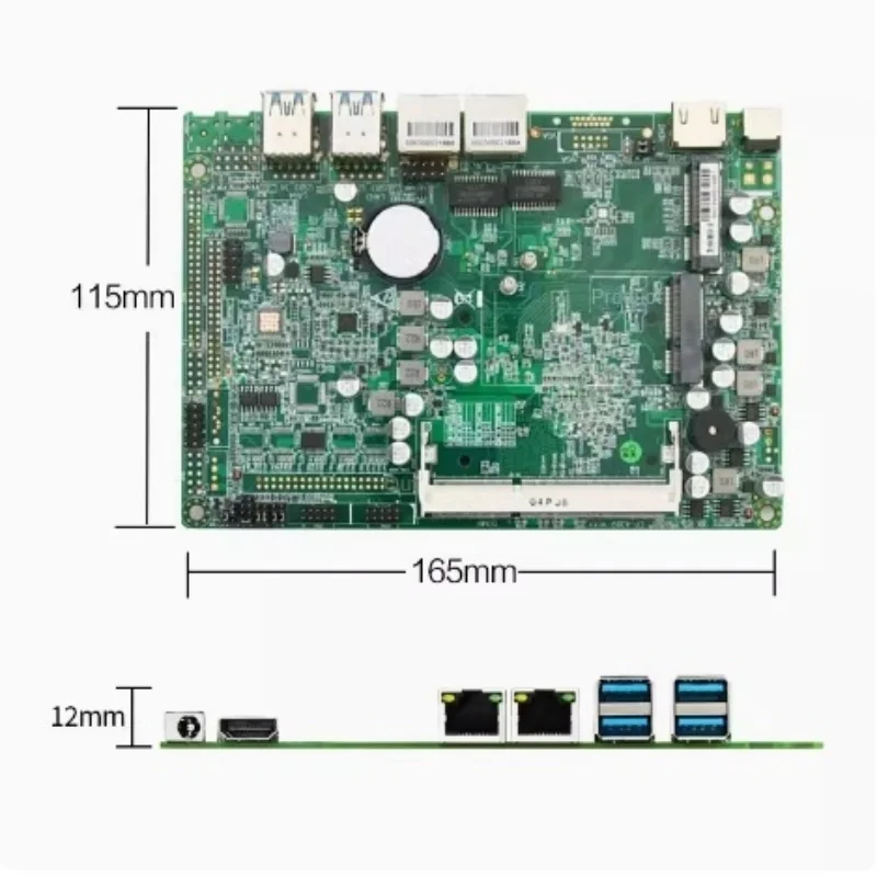 EP-4380-10 Мини Промышленная плата с низким энергопотреблением и встроенным