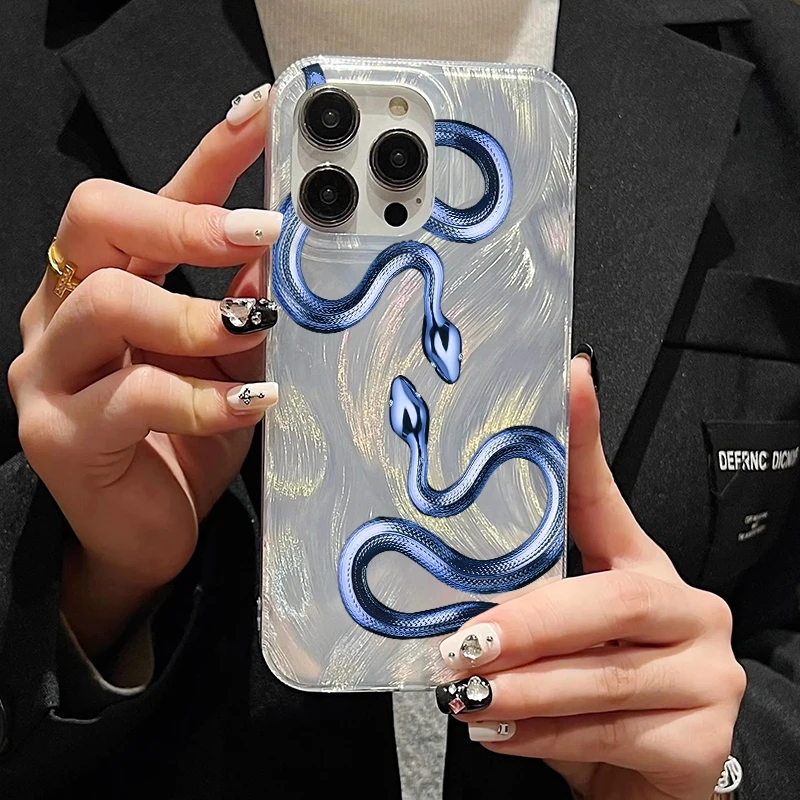 Модный силиконовый чехол с иллюстрацией Золотой Змеи для Samsung Galaxy S25 FE S24 S23 S22 Ultra S21 Plus A16 A26 A36 A56 (art.: 3920d84d4e496) - 3920d84d4e496