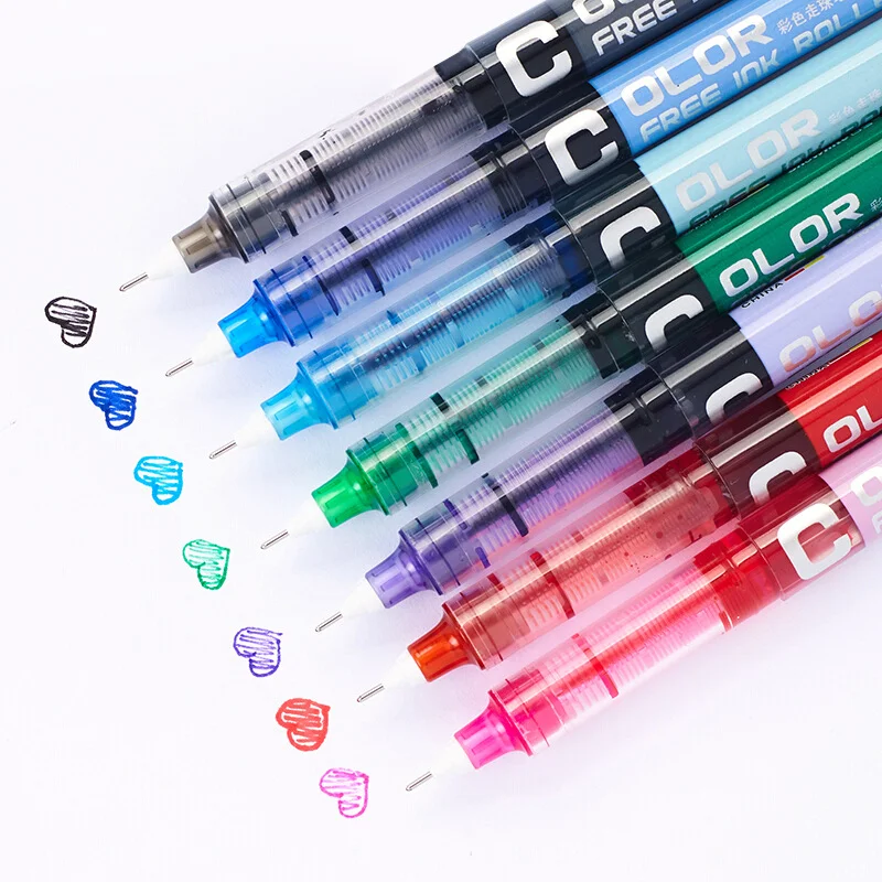

Luxury Quality Student School Office Stationery Fine Nib Gel Pen Big Ink Capacity Ballpoint Pen New