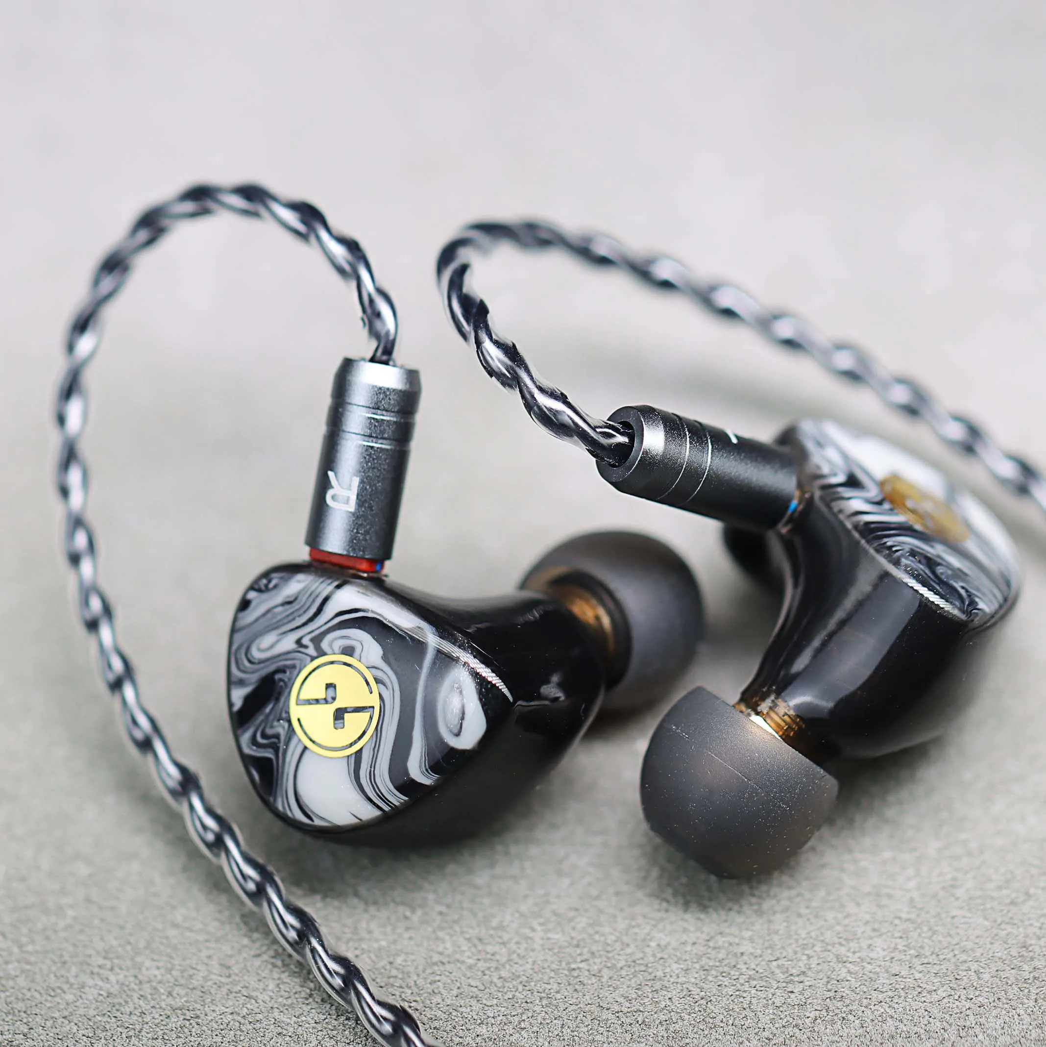 Фото TIN HIFI T3 Plus 10 мм LCP диафрагма Hi-Fi наушники-вкладыши проводные музыкальные наушники 2-контактный бескислородный медный кабель T2 T4 T5 №2