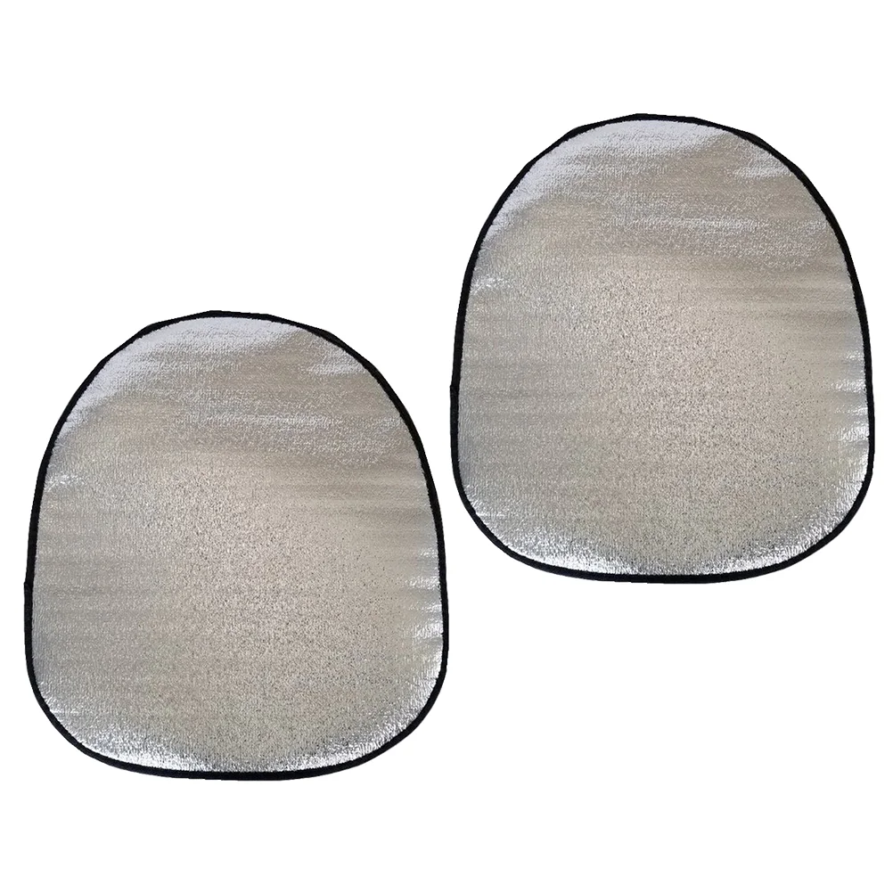 

2pcs Front Window Sunshade Auto Protector Shade Car Sun Visor Protector Summer Car Steering Cover Uv Steering Wheel Cover