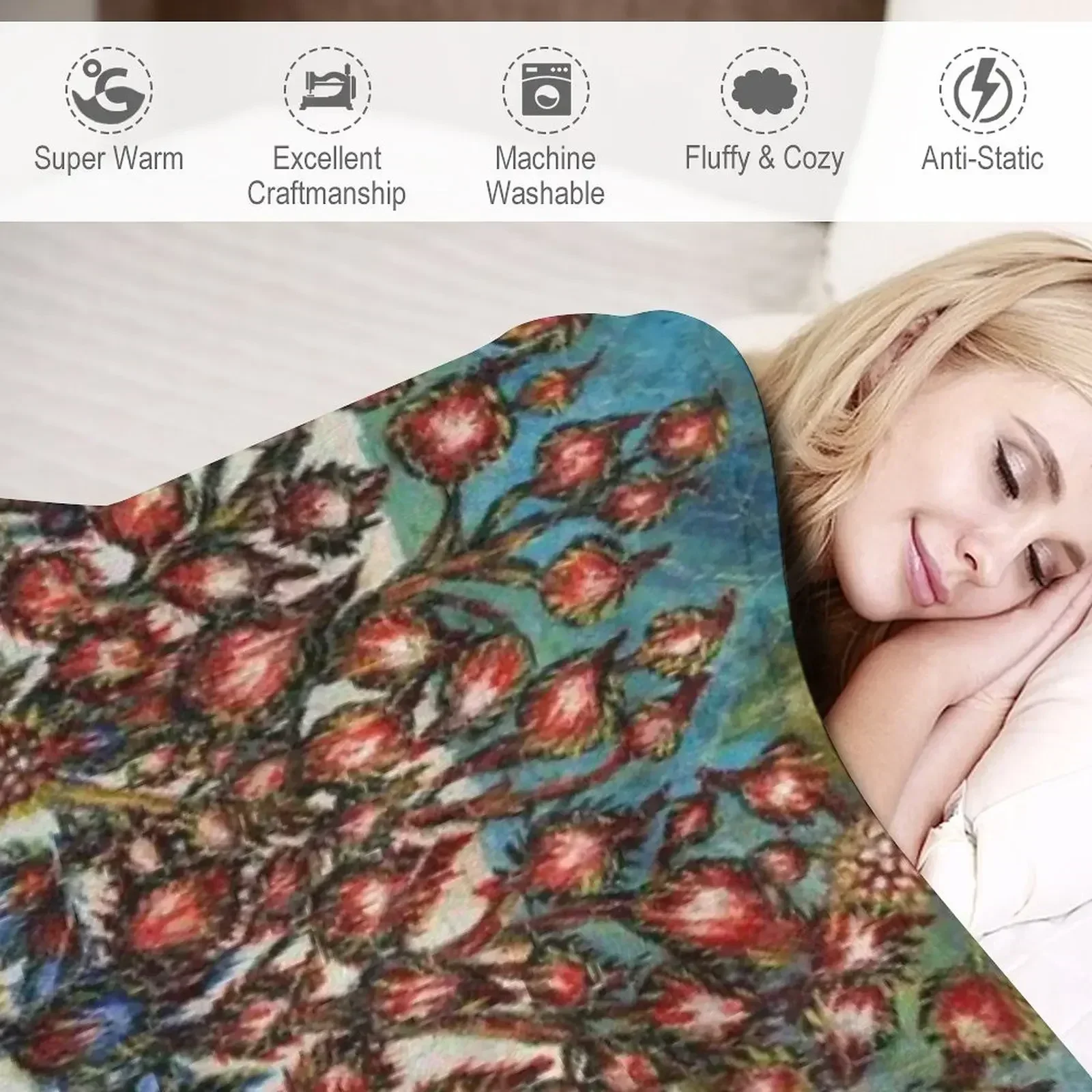 Древо жизни Серафина Луи - коллекция любимых художников. Одеяло. Мягкие