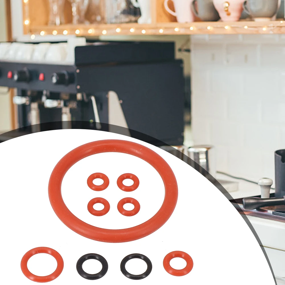 

Seal Ring O-rings Connector Gasket Nozzle Rubber Silicone Coffeeware For Esspresso Kitchen Supplies Accessories
