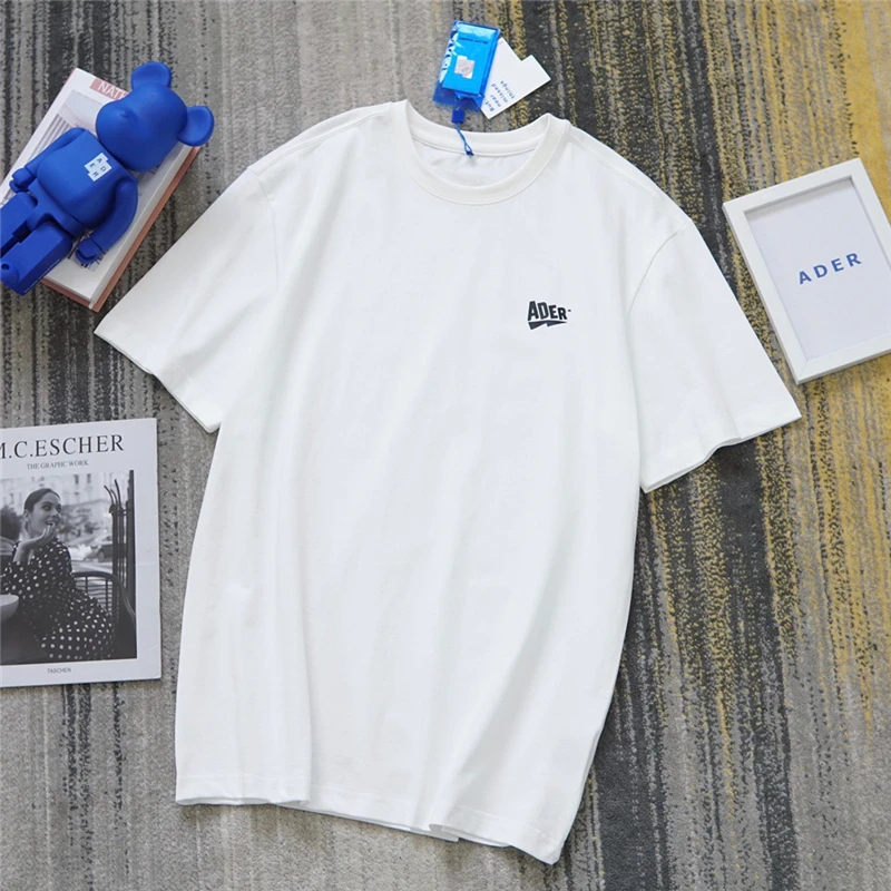 

ADER ERROR T Shirt Men Women 1:1 High Quality Small Letter Print Adererror Tee Tops Short Sleeve