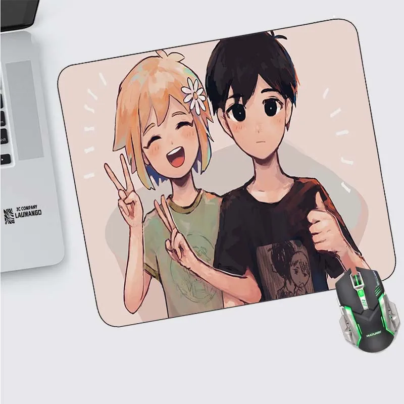 

Милые аксессуары, коврик для мыши и клавиатуры, игровой коврик Omori, игровой коврик для мыши, игровой коврик для ноутбука, настольные коврики, ...